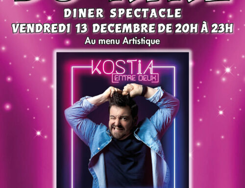 Vendredi 13 Décembre 2024 : Kostia « Entre Deux »